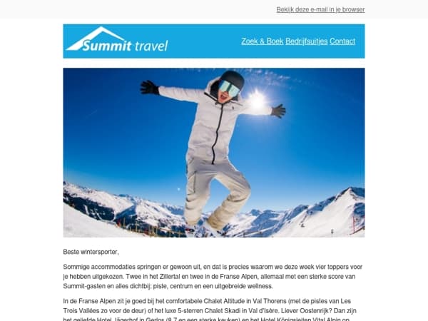 Vier toppers in de Alpen voor jouw winter 2026/2027!😍