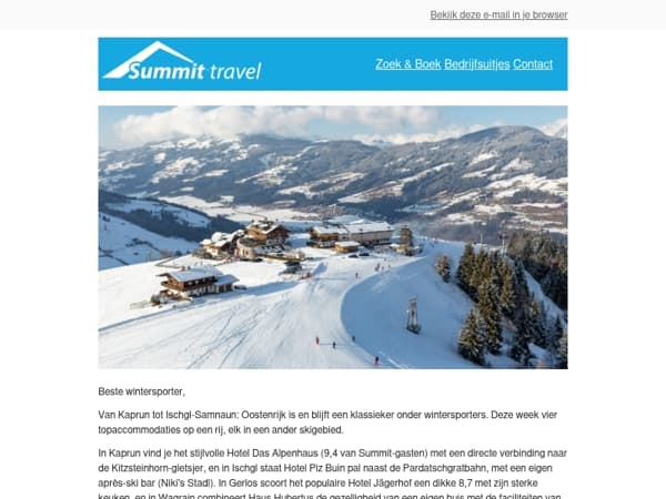 Van Kaprun tot Silvretta Arena: vier Oostenrijkse toppers!😍
