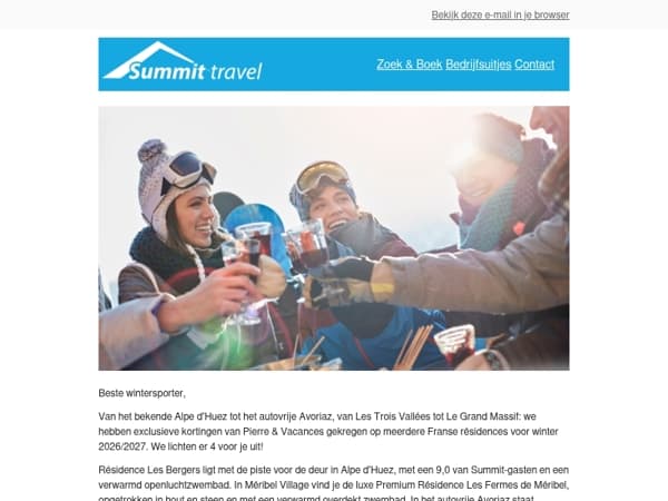 Alpe d'Huez, Méribel, Avoriaz of Flaine?😍