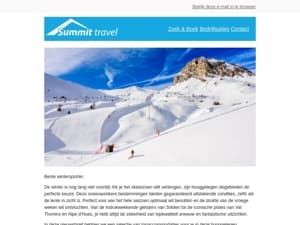 Sneeuwzekere skigebieden in maart en april! 😍