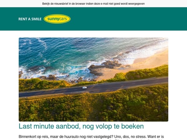 Volop beschikbaarheid tegen een scherpe prijs