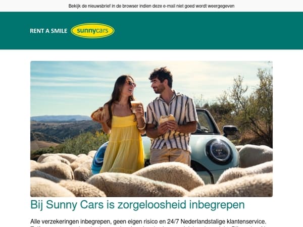 Bij ons is zorgeloosheid inbegrepen 🚗