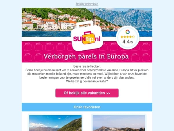 Verborgen parels in Europa