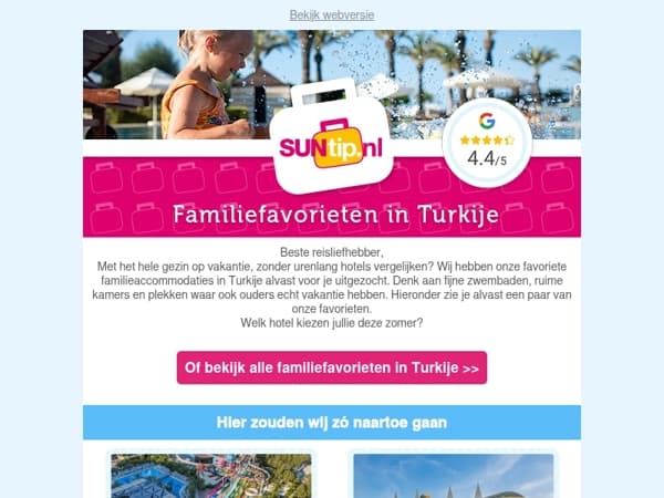 Onze familiefavorieten in Turkije