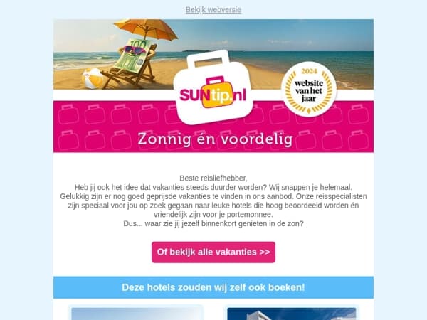 Budgetproof naar de zon?