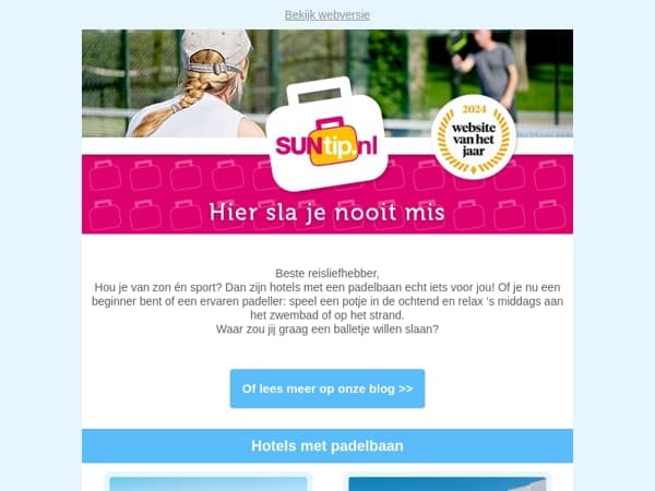 Actief én ontspannen op vakantie?