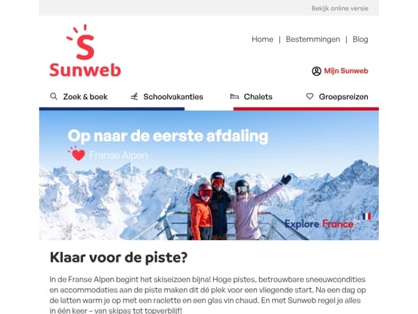 ❄️ Bonjour sneeuwplezier! 🇫🇷