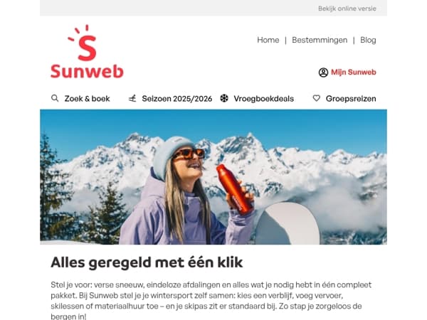 ⛄ Zorgeloos de sneeuw in!