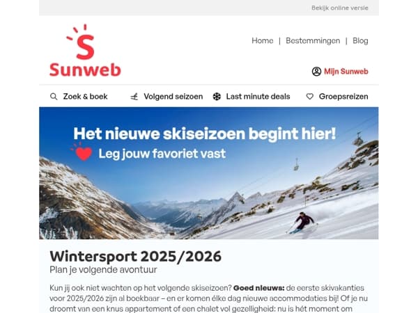 Goed nieuws! Volgend seizoen staat klaar 🤩