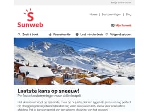 Topcondities tot het einde! ⛷️