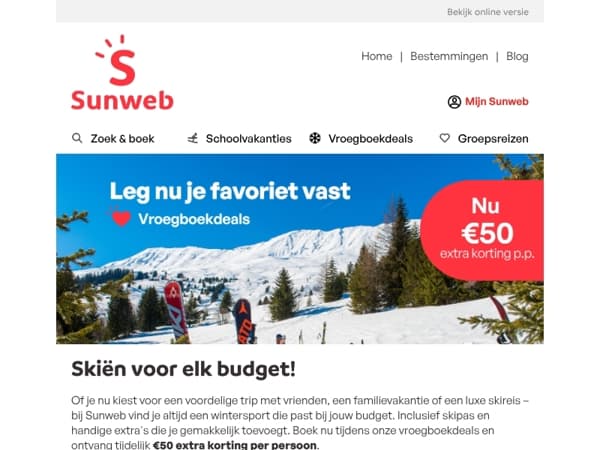 Skiën binnen ieder budget! 🎿