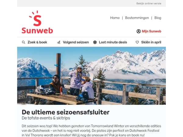 Sneeuw, feest & geweldige momenten! 🤩