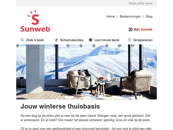 Van hotelbed naar piste? Zo geregeld!