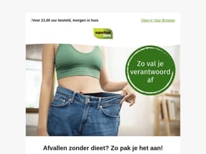 Een kilootje minder? ⚖️