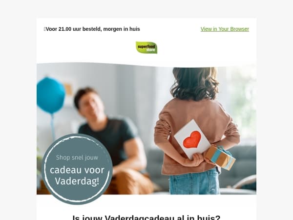 Shop nu jouw Vaderdagcadeau🎁