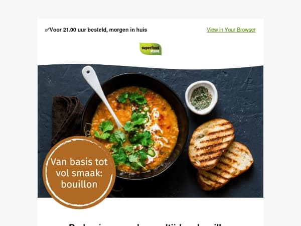 Smaak begint hier: jouw bouillongids