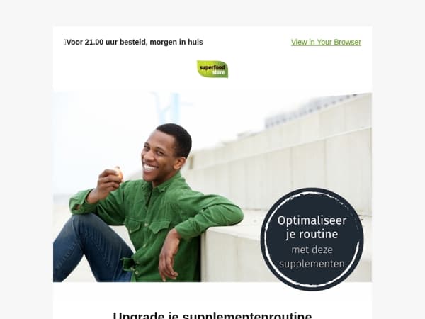Hoe staat het met jouw supplementenroutine?