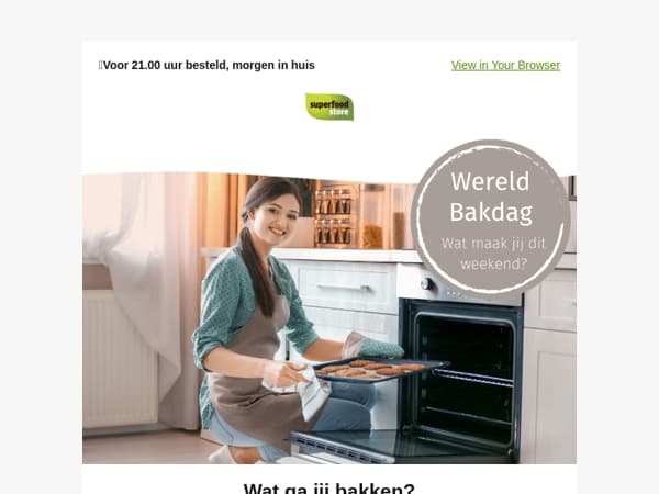 Vier Wereld Bakdag met ons 🧁