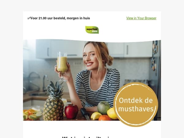 Dé musthaves van dit moment