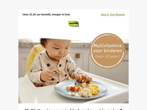 Multivitamines bij kinderen: verstandig of overbodig?
