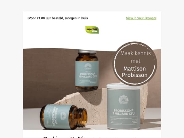 Ontdek Mattissons Probisson🍃