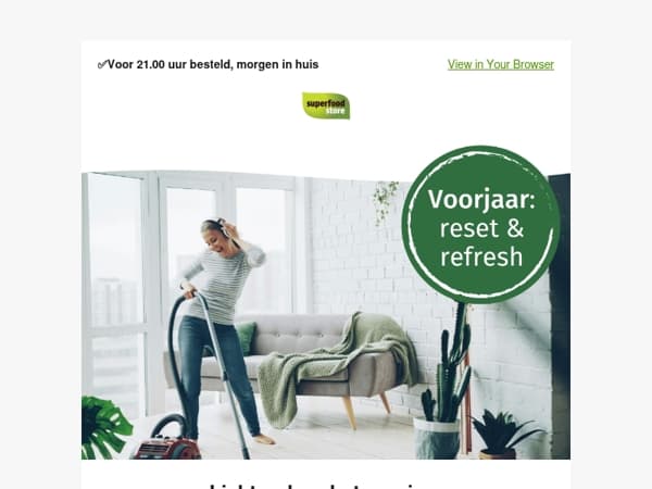 Duurzaam schoonmaken voor een frisse start van het voorjaar 💚