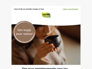 Een kopje puur natuur🍵
