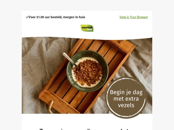 Krijg jij voldoende vezels binnen?