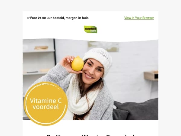 Vitamine C Voordeel: help je weerstand