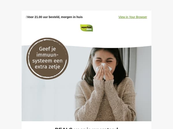 DEALS voor je weerstand