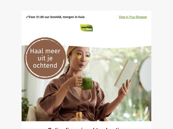 Optimaliseer je ochtend