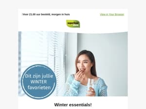 Ontdek onze winterfavorieten ❄️