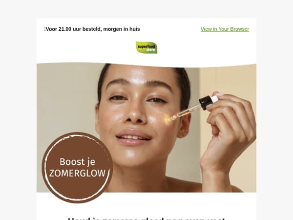 Boost je zomerglow✨