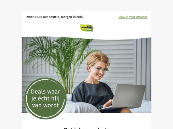 Mis deze DEALS niet!