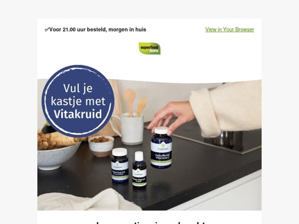 Vitakruid Voordeel: profiteer van extra korting 💙