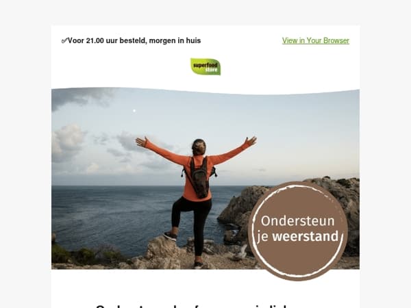 Geef je weerstand een extra zetje