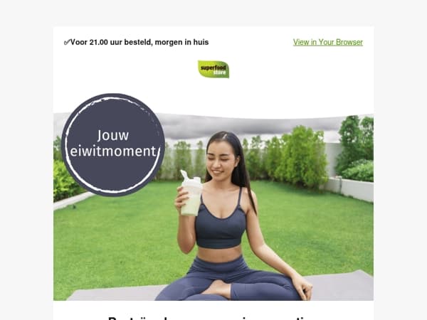 Hoe staat het met jouw eiwitinname?