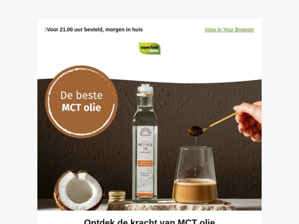Ontdek de kracht van MCT olie 🥥