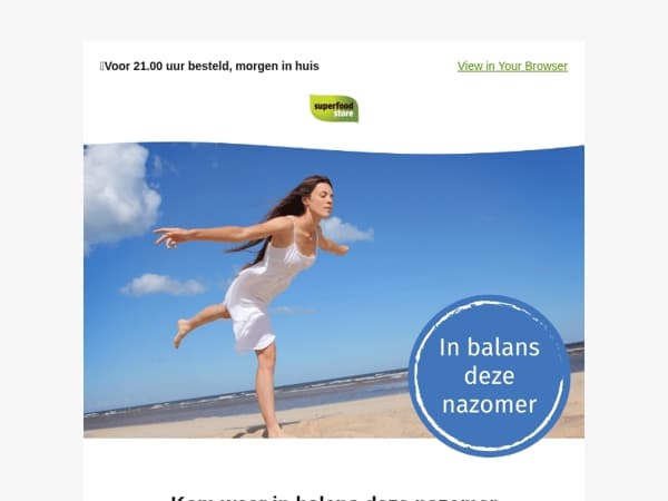 Zomer detox: kom weer in balans💧