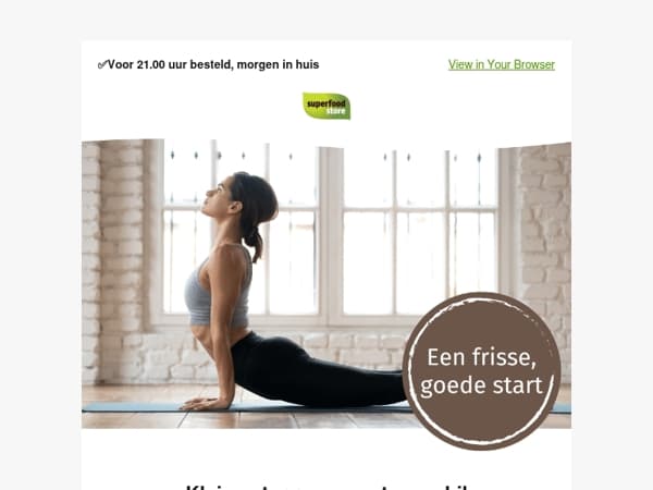 Klaar voor een goede start?