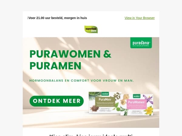 Multivitamines met voordeel!