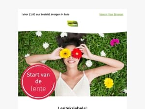 De start van lente🐣