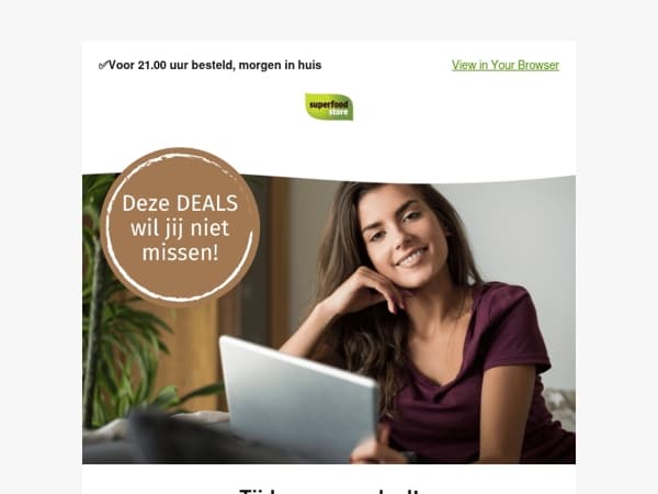 Deze topdeals wil je niet missen!
