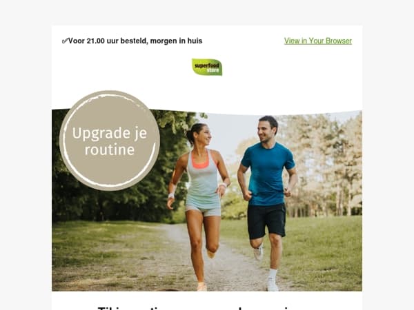 Geef jouw routine een upgrade