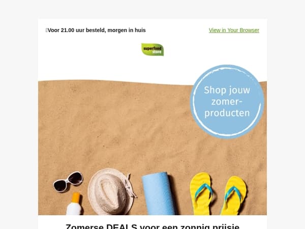 Ben jij klaar voor de zomer?☀️