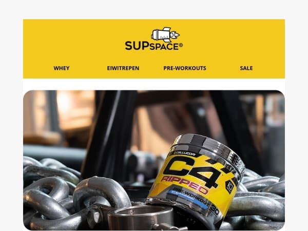 🔥 C4 DEALS: hoge korting op vertrouwde gym classics