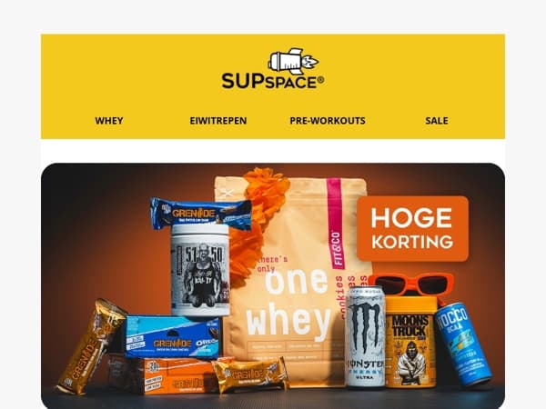 👑 CODE ORANJE: vandaag 10% extra korting op álles