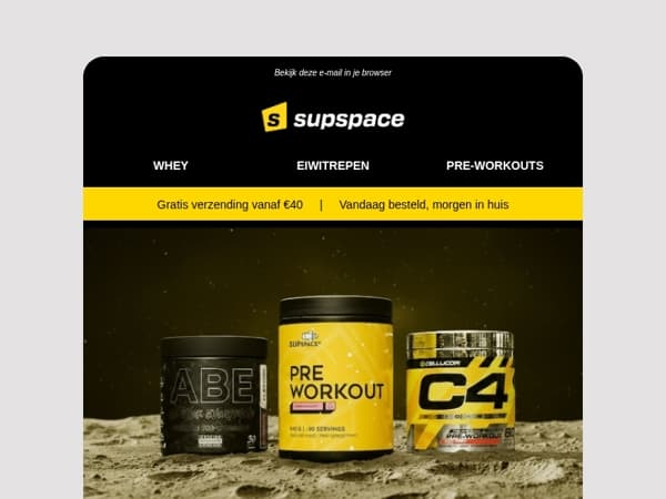 ⏰ Laatste kans: tot 30% korting op pre-workout