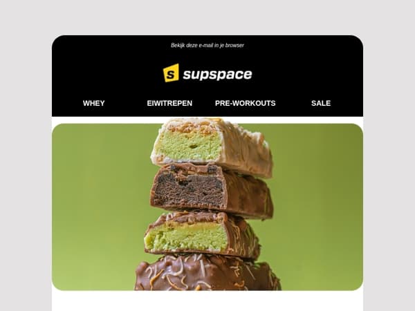 Tot 50% korting op alle eiwitrepen