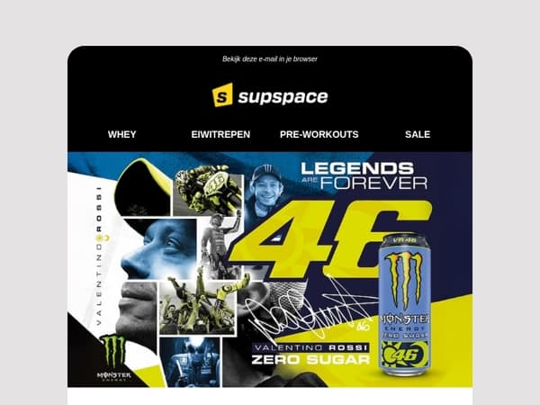 🟡 NIEUW: Monster VR46 Zero Sugar